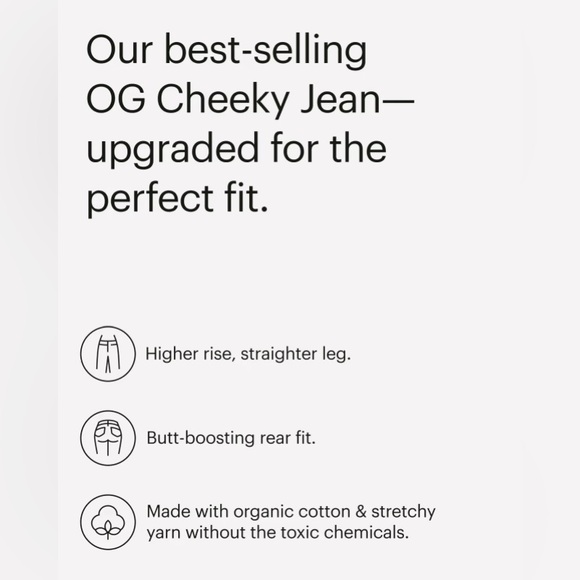 Everlane Organic The Original Cheeky Jean - Picture 9 of 11